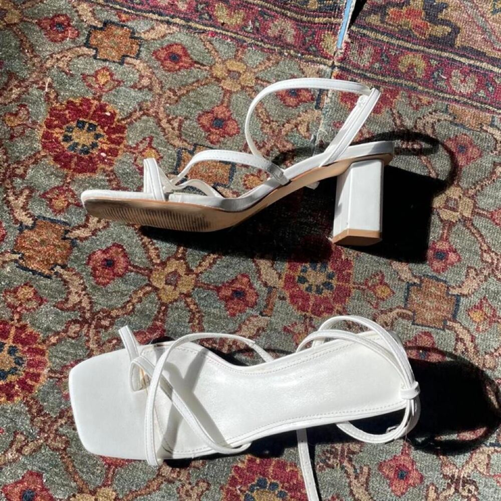 Women's White Sandals